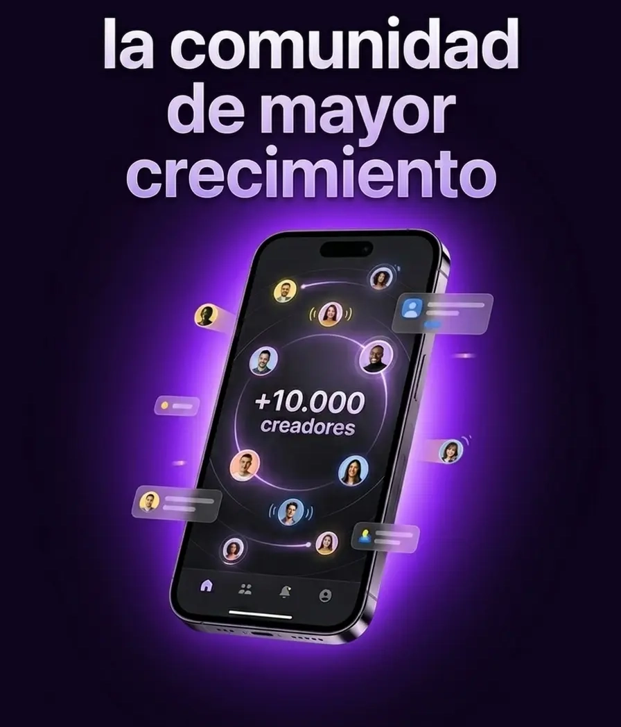 Comunidad privada de Creator Club