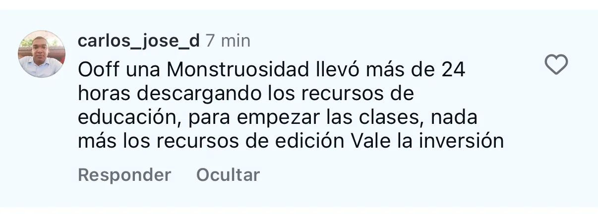 Testimonio de un alumno de Creator Club
