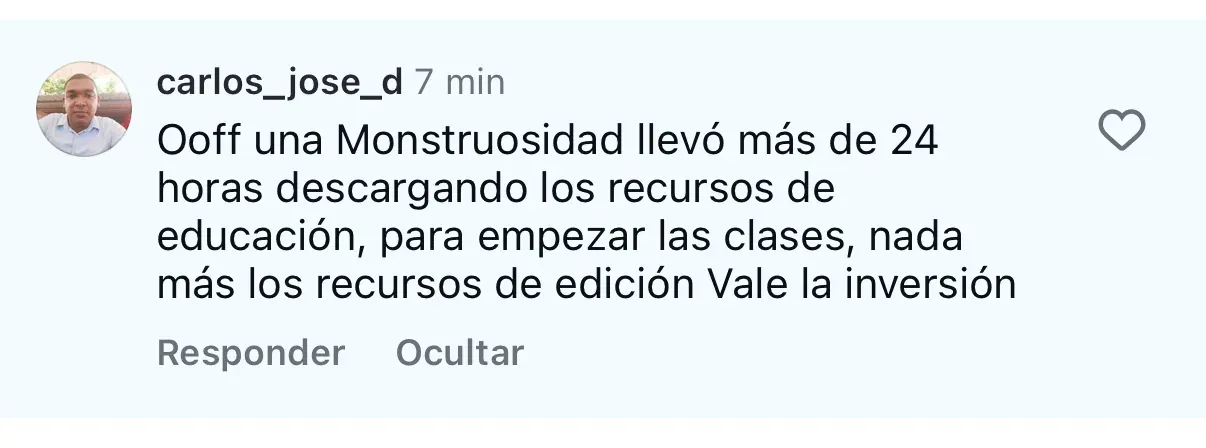 Testimonio de un alumno de Creator Club