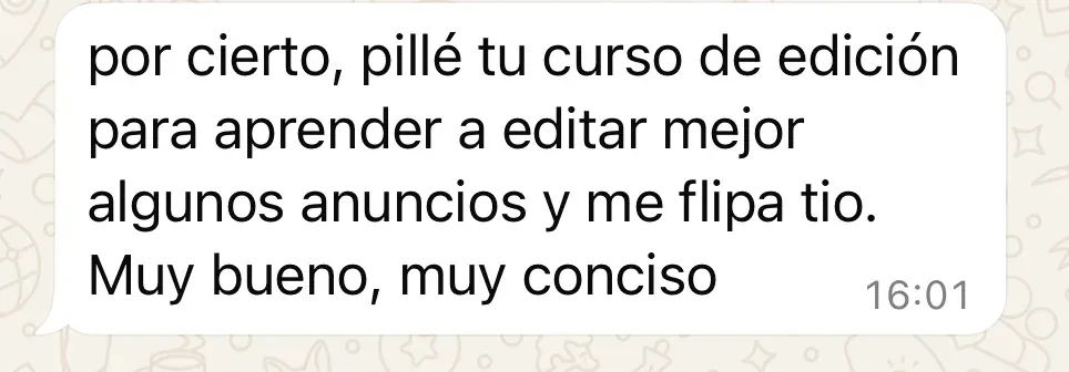 Testimonio de un alumno de Creator Club